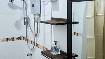 Towels, soap, toilet paper