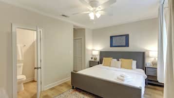 2 habitaciones, tabla de planchar con plancha, wifi y ropa de cama