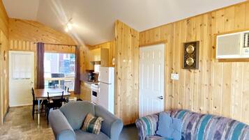 Televisio, takka, DVD-soitin