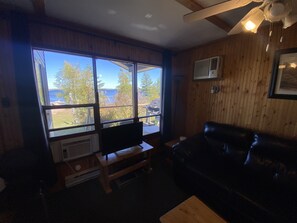 Televisión y reproductor de DVD 