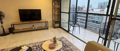 Smart TV, books, offices