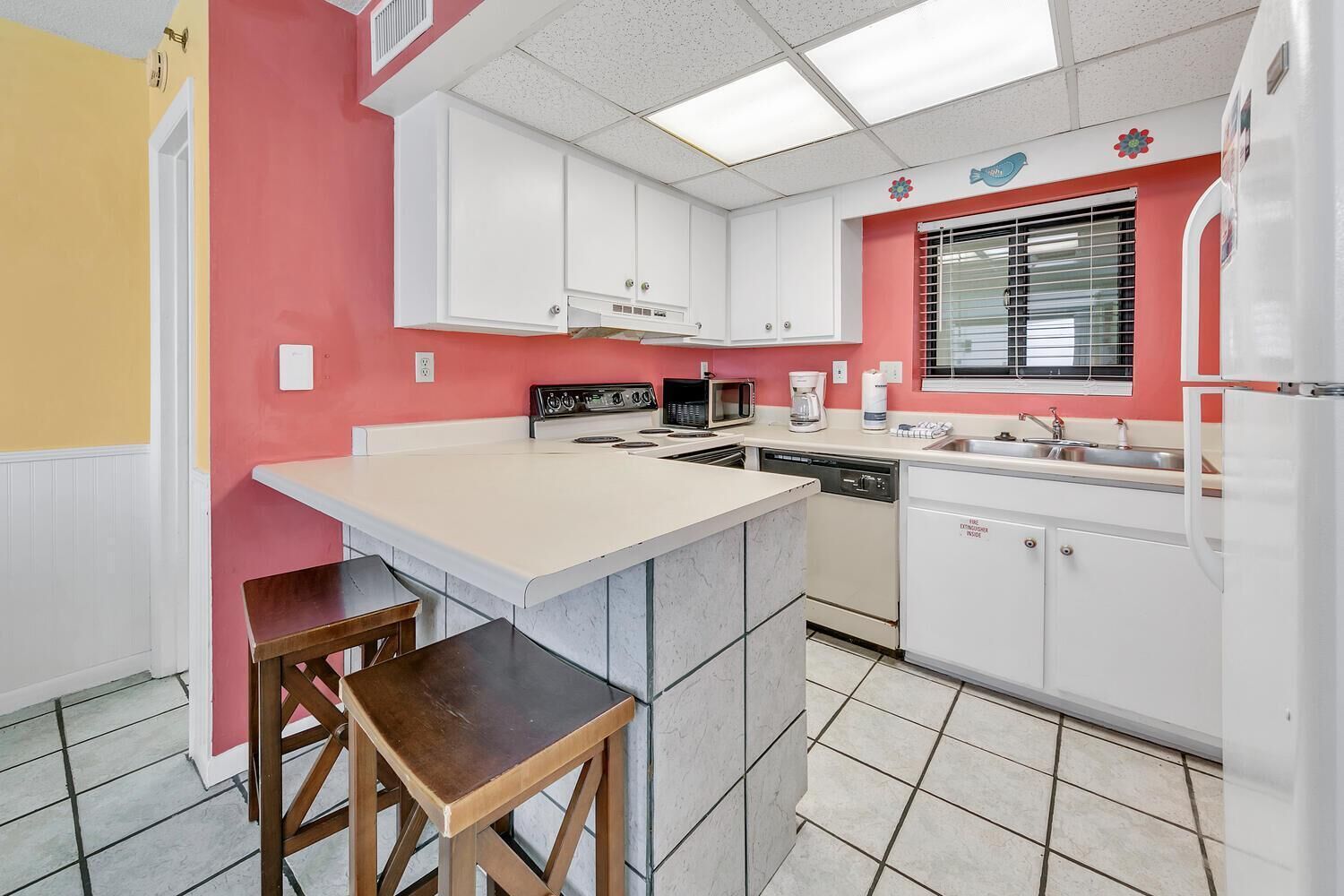 Appart'hôtel, 1 très grand lit et 1 canapé-lit (Sunbird 906W) | Cuisine privée