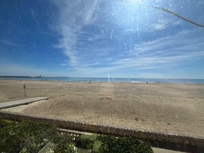 On the beach