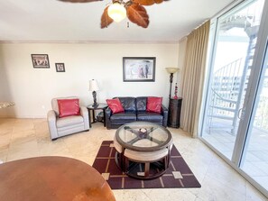 Leilighet, 1 kingsize-seng med sovesofa (Destin West Bayside Sandpiper #PH01) | Innvendig