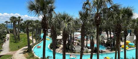 Apartamento, 1 cama de matrimonio grande con sofá cama (Destin West Bayside Pelican #302) | Piscina | Una piscina al aire libre, una piscina climatizada