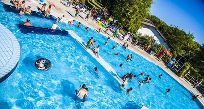 Feriendorf San Francesco Deluxe Lodge Sea View Family fĂŒr 5+1 Personen