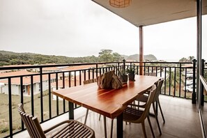 Outdoor dining - Ocean View Apartment - Blue Venao (Las Escobas del Venado)