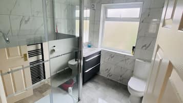 House | Bathroom | Shower, hair dryer