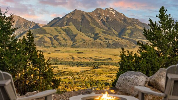 Property grounds - Mountain Yurt: Luxe Yellowstone Cabin | Condé Nast (Emigrant)