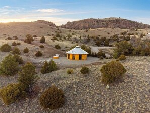 Exterior - Mountain Yurt: Luxe Yellowstone Cabin | Condé Nast (Emigrant)