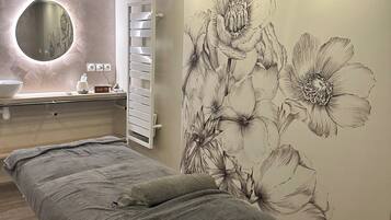 Body treatments, deep-tissue massages, massages