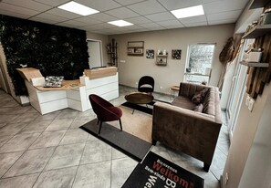 Reception - camping de la seine (Jumièges)