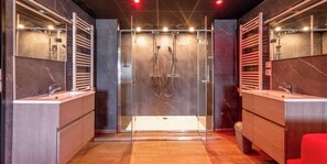 Premium Studio | Bathroom | Towels - camping de la seine (Jumièges)