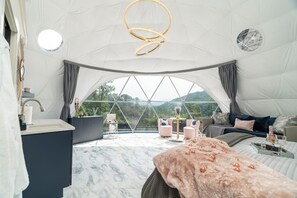 Desk, iron/ironing board, travel cot, WiFi