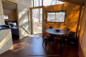 Unclassified image, 4 of 23, button - “Flying Squirrel” Glamping Tent *NEW HOT TUB* (Townsend)