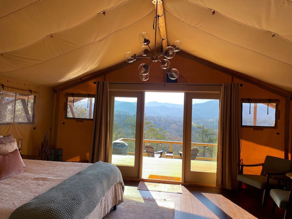 1 bedroom, desk, iron/ironing board, travel cot
