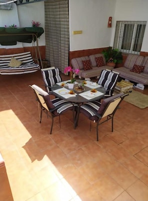 Restauration en plein air
