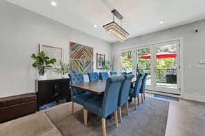 Dining - Wicker Park 6bd/4ba, Steps from CTA, Parking Incl by AllSet Turnover (Chicago)