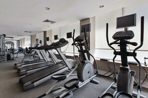 Fitness facility - NYC Luxus, 3 Schlafzimmer/2 Badezimmer, Home Office, 10 Minuten von Times Square (Queens)