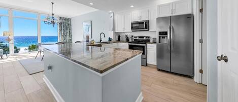 Condo, Multiple Beds (Sterling Beach #301) | Private kitchen