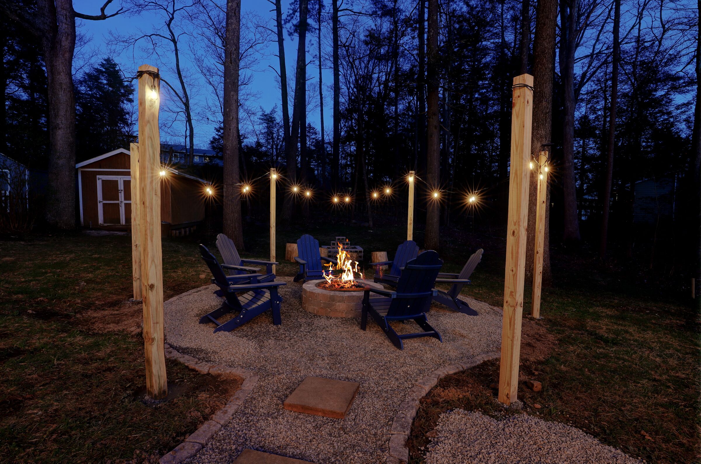 Overnattingsstedets uteområder