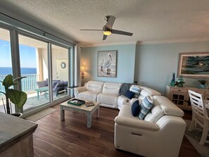 Condo, Multiple Beds (Ocean Reef 1203) | Living area | TV