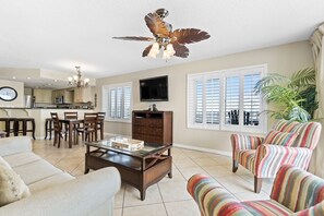 Condo, Multiple Beds (Summerchase 401) | Living area | TV - Summerchase 401 (Orange Beach)
