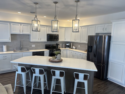 NEWLY BUILT condo - premium features, game room, firepit, short walk to village