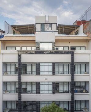 Fachada de la propiedad