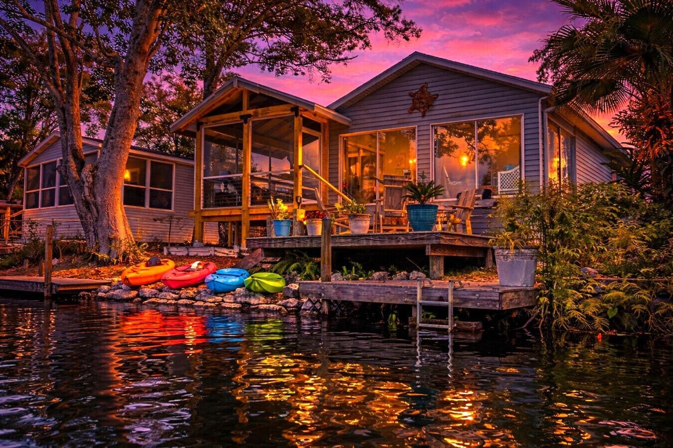 Overnattingsstedets uteområder