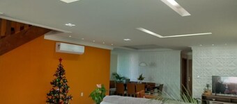 Spacious 4-bedroom, 5-bathroom condominium in gated community close to beach.