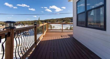 House on Pond in Idaho Springs with Hot Tub - New Construction Custom Built!