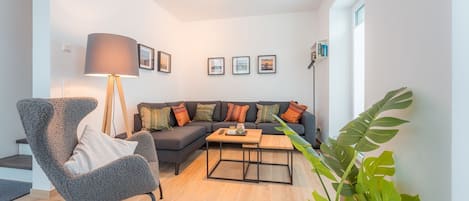 TV, peis og stereoanlegg