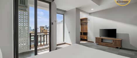 Appartement, 2 slaapkamers, balkon, uitzicht op stad | Kameruitzicht