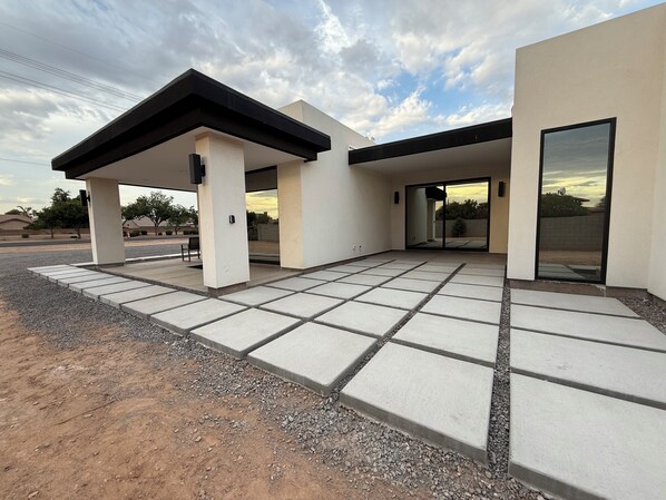 Enceinte de l’hébergement