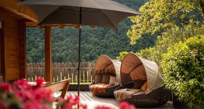 Chalet Azalee : Große Terrasse & Schlafmuscheln, Pool & Hot Tub für alle Gäste