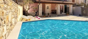 Pool - Villa with terrace for 2 people (Orbanići)