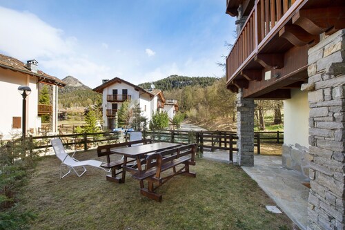 Holiday Home 'Gioiello Col De Joux' with Mountain View, Private Garden and Wi-Fi