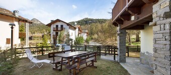 Holiday Home 'Gioiello Col De Joux' with Mountain View, Private Garden and Wi-Fi