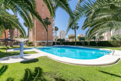 'Urbanización Bulevar Playa' Apartment with Shared Pool, Wi-Fi, and Air Conditioning