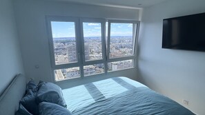 2 slaapkamers, een strijkplank/strijkijzer, wifi, beddengoed