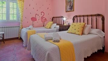 3 soveværelser, strygejern/strygebræt, gratis Wi-Fi, sengetøj