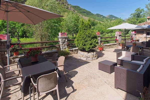 Restauration en plein air