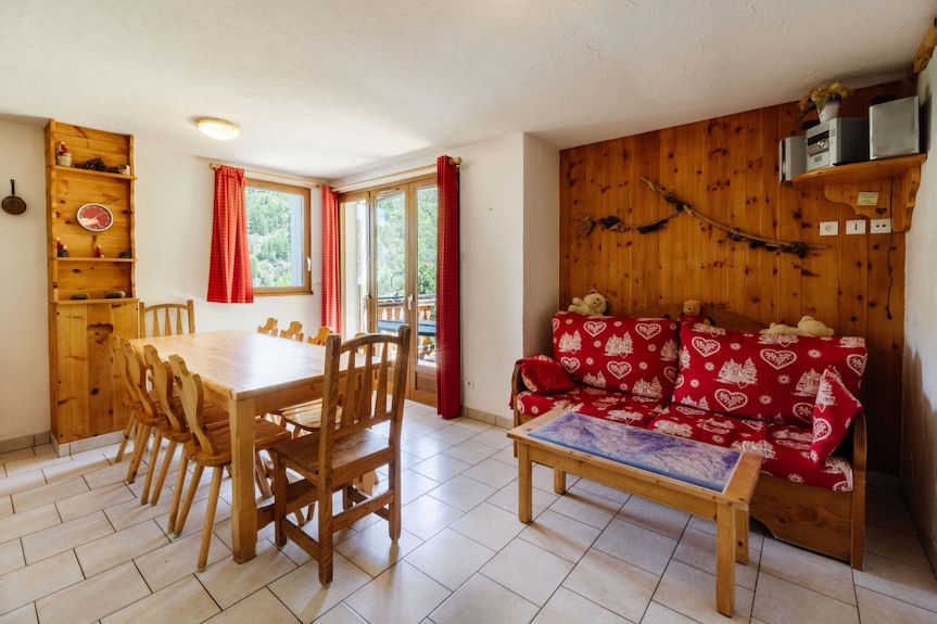 Appartement "Edelweiss" Avec Vue Sur Les Montagnes, Terrasse Partagée Et Wi-fi - Les Karellis