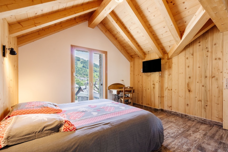 Chalet 'Lamartine' Avec Vue Sur Les Montagnes, Terrasse Privée Et Wi-fi - Montricher-Albanne