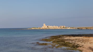 Una spiaggia nelle vicinanze