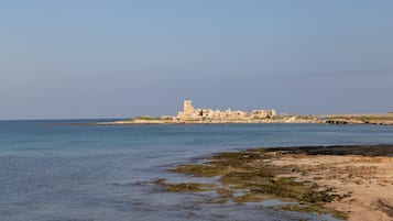 Una spiaggia nelle vicinanze