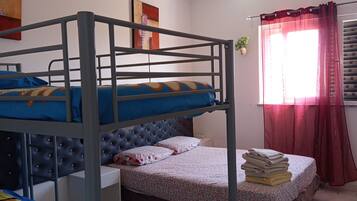 1 bedroom, iron/ironing board, free WiFi, bed sheets