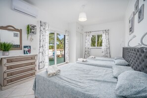 1 bedroom, iron/ironing board, free WiFi, bed sheets - S ão Rafael Room with Shared Pool, Wi-Fi, and Air Conditioning (Pêra)