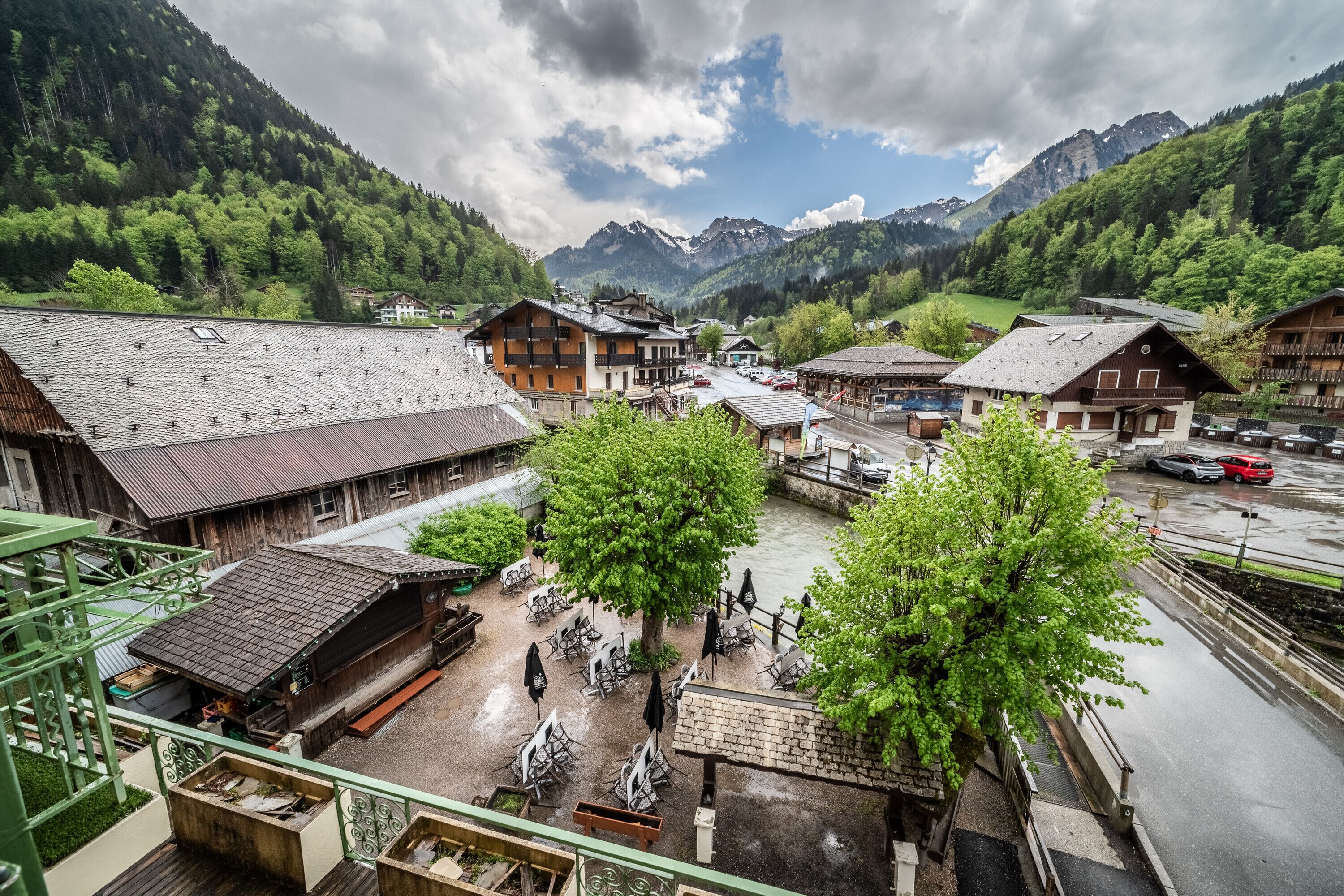 Restaurante al aire libre